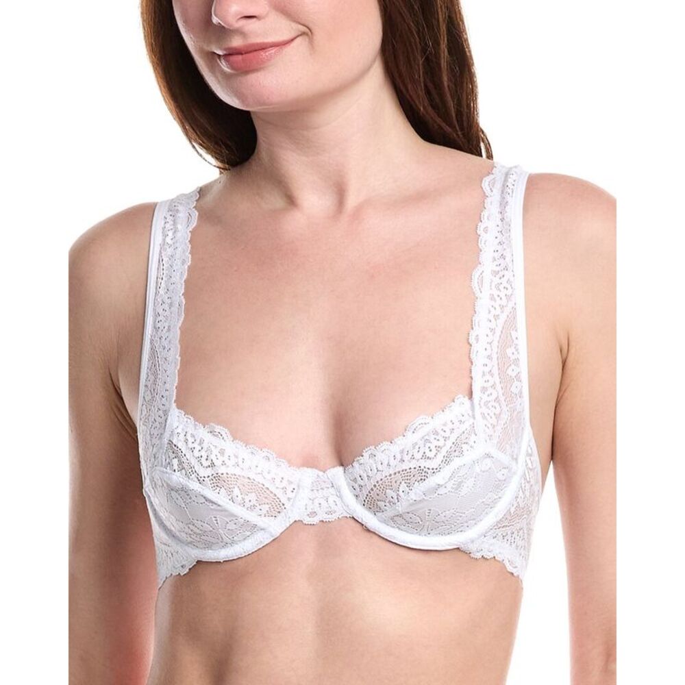 Mucci Womens  Allegra Bra, White